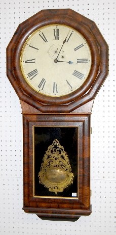 Seth Thomas No. 1 Extra Rosewood Office Clock — Antique Clocks Price Guide