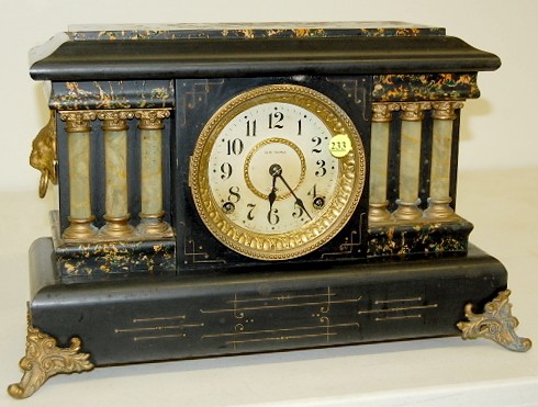 Seth Thomas Adamantine Mantle Clock — Antique Clocks Price Guide