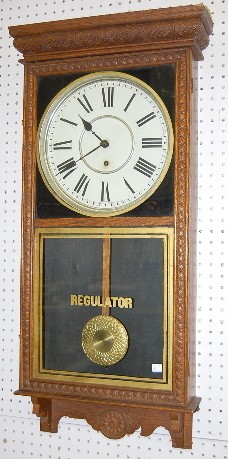 Sessions Antique Store Regulator Clock — Antique Clocks Price Guide