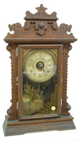 Seth Thomas Oak "Capitol No. 2" Mantle Clock — Antique Clocks Price Guide