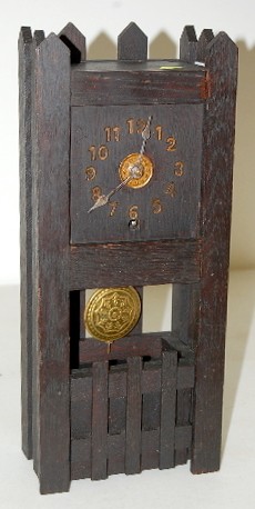 New Haven Mission Oak Alarm Clock — Antique Clocks Price Guide