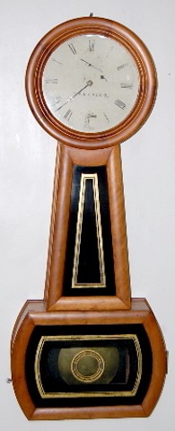 W.H.C. Riggs Howard and Davis No. 1 Banjo Clock — Antique Clocks Price Guide