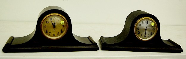 2 Seth Thomas Mahogany Tambour Mantle Clocks — Antique Clocks Price Guide