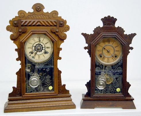 2 Clocks: Ansonia Austria and Waterbury Richland — Antique Clocks Price Guide