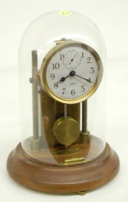 Barr B.O. Swing Disc Pendulum Dome Clock — Antique Clocks Price Guide
