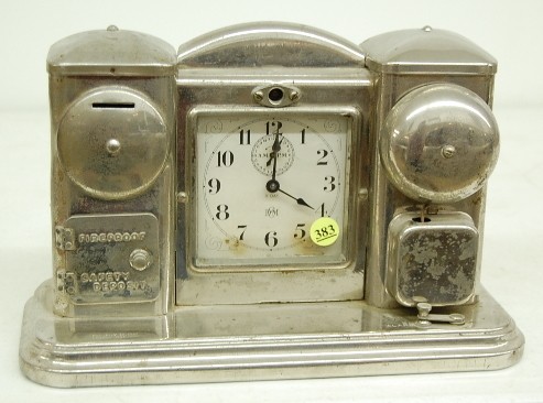 Darche Battery Operated Alarm Clock — Antique Clocks Price Guide