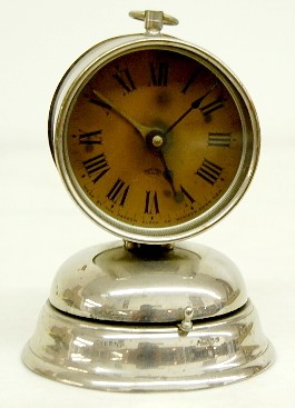 Antique Parker Bell Bottom Alarm Clock — Antique Clocks Price Guide