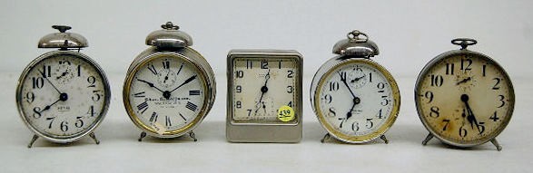 Waterbury, Ansonia and Other Alarm Clocks — Antique Clocks Price Guide