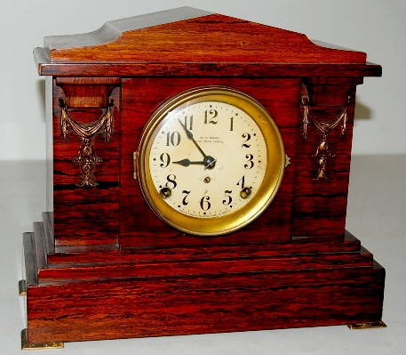 Seth Thomas Adamantine Ding Dong Strike Mantle Clo — Antique Clocks Price Guide