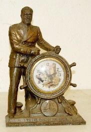 United Clock "F.D.R. Man of The Hour" — Antique Clocks Price Guide