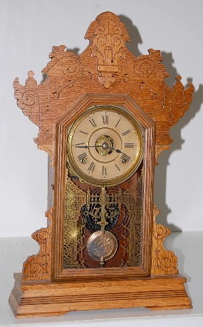 Oak Kitchen Clock — Antique Clocks Price Guide