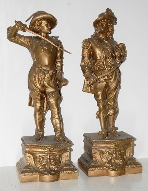 Pair of Cavalier Clock — Antique Clocks Price Guide