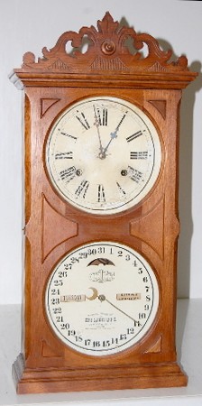 Ithaca Double Dial Calendar — Antique Clocks Price Guide