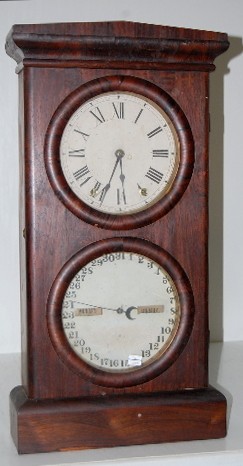 Seth Thomas Double Dial Calendar — Antique Clocks Price Guide