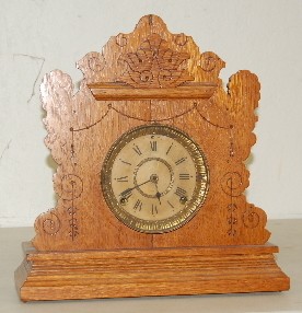 Seth Thomas T and S Oak Cabinet Clock — Antique Clocks Price Guide