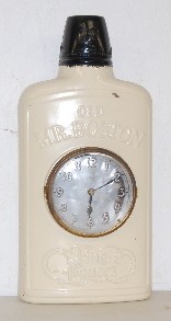 Gilbert Old Mr. Boston Bottle Clock — Antique Clocks Price Guide