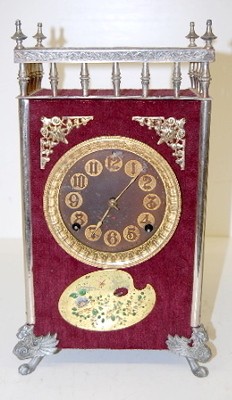 Ansonia "Florentine" No. 1 Plush Series Clock — Antique Clocks Price Guide
