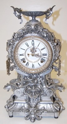 Ansonia "Franconia" Clock W/ Mephistopheles — Antique Clocks Price Guide