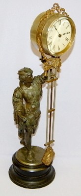 Ansonia "Fisher" Swinger Clock — Antique Clocks Price Guide