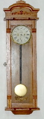 30 Day New Haven "Columbia" Wall Regulator Clock: — Antique Clocks Price Guide