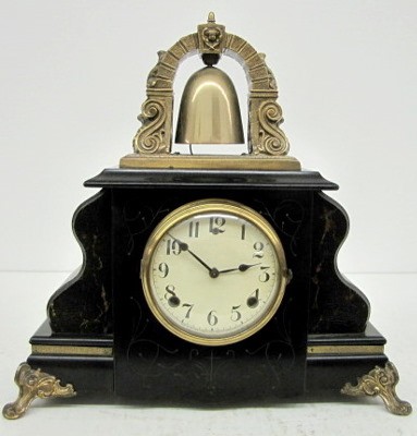 Gilbert Bell Top Curfew Style Mantle Clock — Antique Clocks Price Guide
