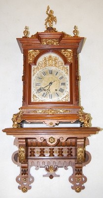 Ornate German Clock — Antique Clocks Price Guide