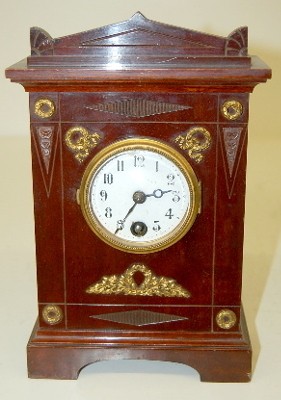 Mini Lenzkirch Style Bronze Mount Shelf Clock — Antique Clocks Price Guide