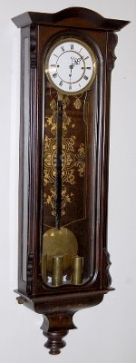 3 Weight Vienna Regulator Clock, F. Kunz — Antique Clocks Price Guide