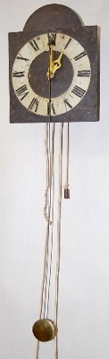 Early Iron Front Mobier Type Clock — Antique Clocks Price Guide