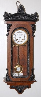Carl Rhineholdt Lenzkirch Miniature Vienna Clock — Antique Clocks Price Guide