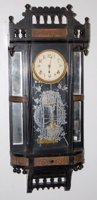 Ansonia "Reflector" Hanging Mirror Clock — Antique Clocks Price Guide
