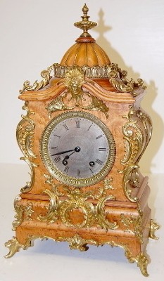 Lenzkirch Bronze Mounted Bracket Clock — Antique Clocks Price Guide