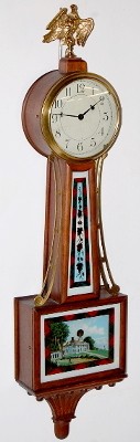 Hershedes Weight Driven Banjo Clock — Antique Clocks Price Guide