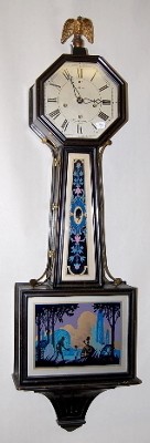New Haven Art Deco Westminister Banjo Clock — Antique Clocks Price Guide