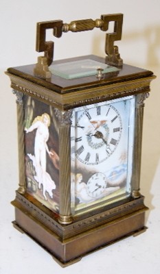 Chinese Carriage Repeater Clock — Antique Clocks Price Guide