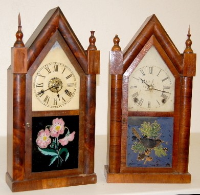 2 Steeple Clocks: Atkins and Other — Antique Clocks Price Guide