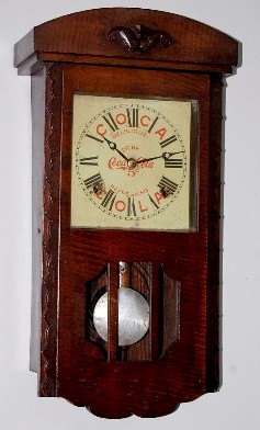 Advertising Coca Cola Small Regulator Clock — Antique Clocks Price Guide