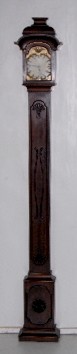 Gustav Becker Tall Case Grandmother Pencil Clock — Antique Clocks Price Guide