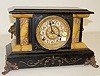 Gilbert Marbleized Mantle Clock