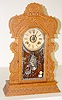 Ansonia Oak "Layton" Kitchen Clock