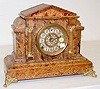Seth Thomas Brown Adamantine Mantle Clock