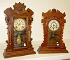 2 Waterbury Clocks: Mantle and Gilbson Calendar