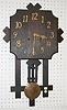 Gilbert Mission Oak "San Remo" Wall Hanging Clock