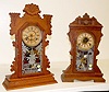 2 Kitchen Clocks: Gilbert Meteor and Ansonia Barton