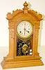 Waterbury Oak Calendar Clock