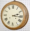 S and K 16" Round Gallery Clock