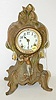 Ansonia "Lily" Metal Novelty Clock