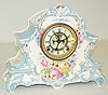 Ansonia "La Nord" China Mantle Clock