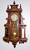 2 Wt. Mirror Side Vienna Regulator Clock