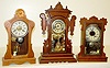 3 Kitchen Clocks and Clock Cases